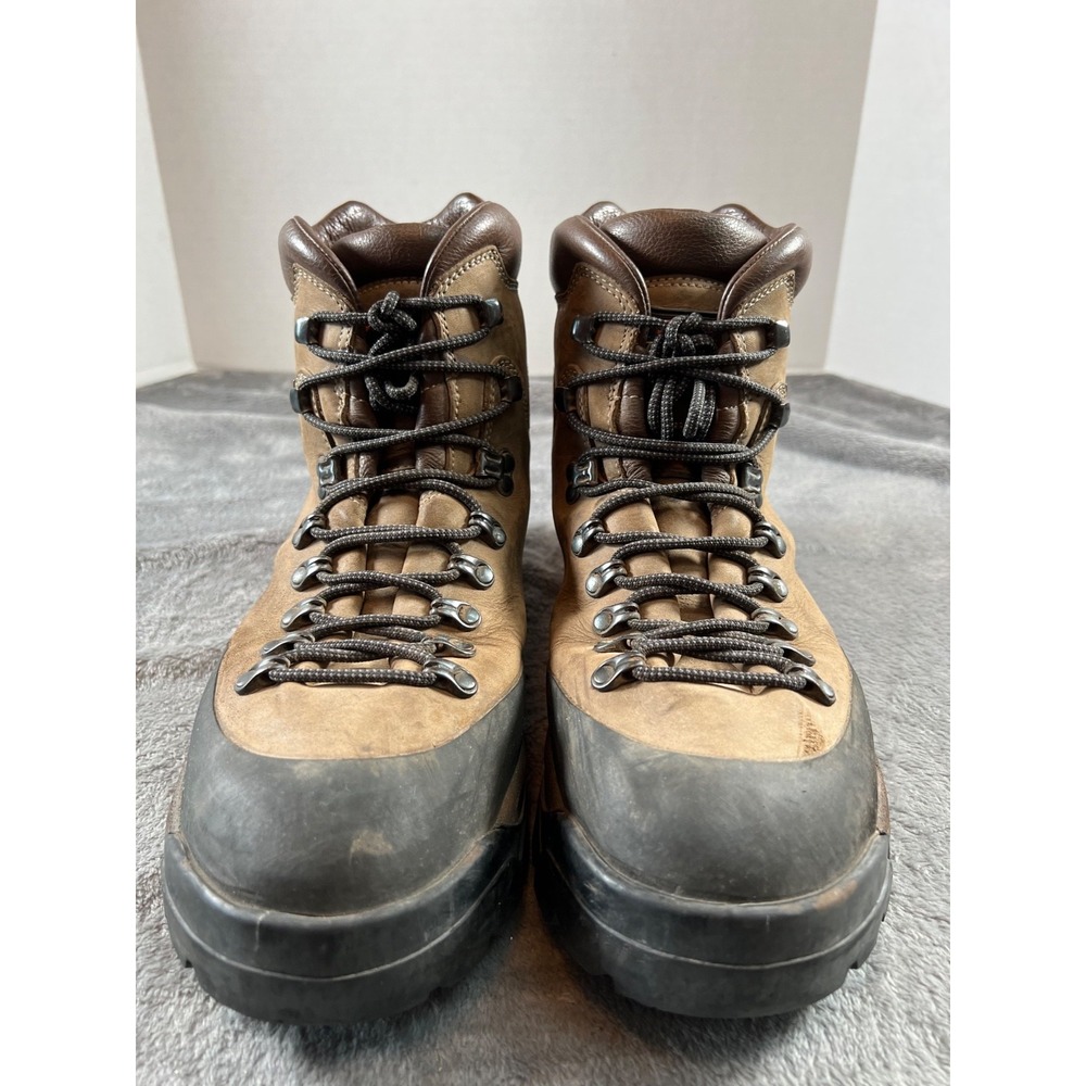 Zamberlan Civetta GTX Boots Mens 14 Goretex Brown Leather Mid Ankle Vibram Italy